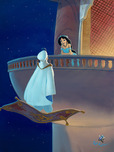 Aladdin Art Walt Disney Animation Artwork Falling for Aladdin
